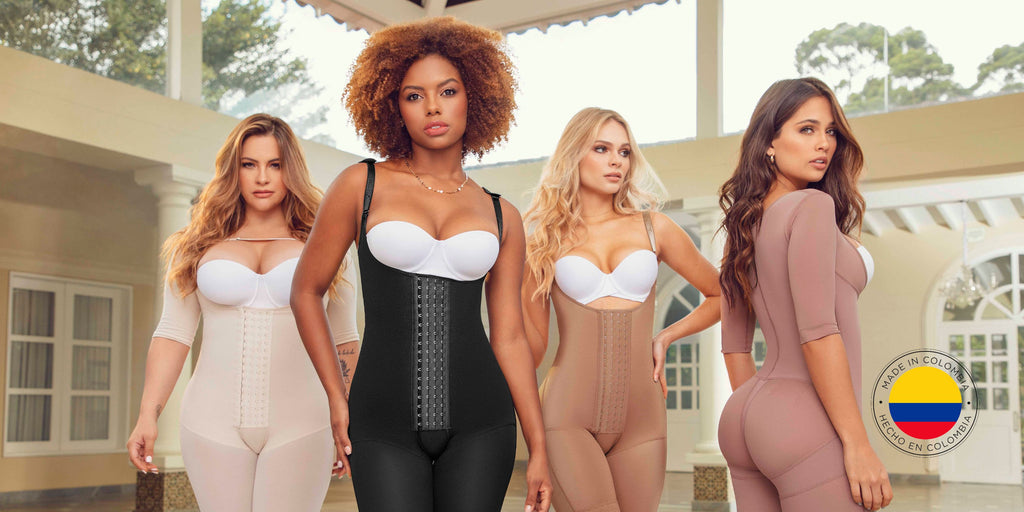 Why are Colombian fajas internationally recognized?
