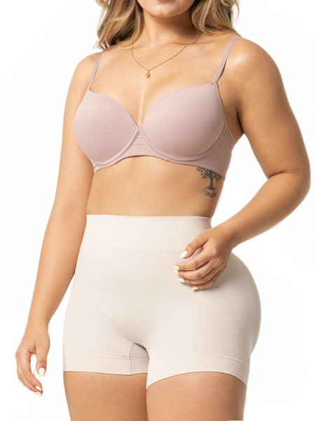 Sonryse TJ05L5 Tummy Control Boyshort Panty with Butt Lifter Effect - Cata1og.com