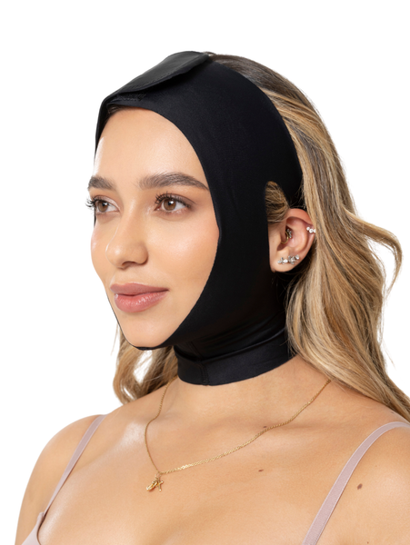 Fajas Salome C32VE Post-Surgery Chin Strap & Neck Compression Garment - Cata1og.com