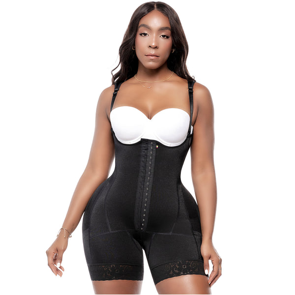 Bling Shapers T940BF Stage 2 Faja Shapewear Bodysuit for Women Guitar Body Shapes
