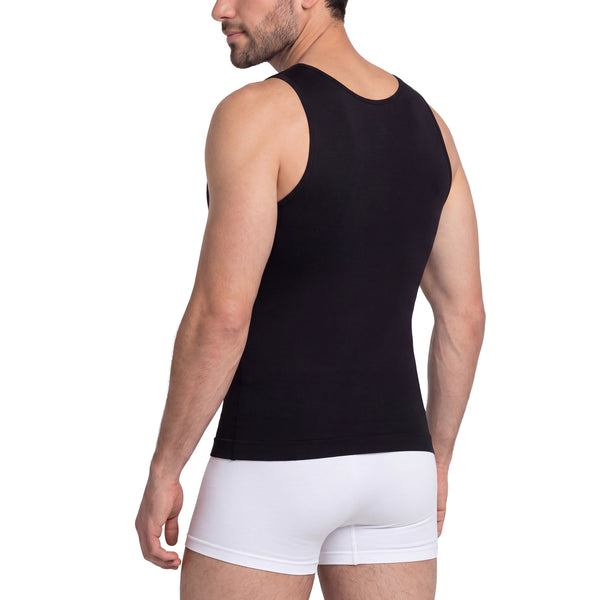 Fajas Salome SEM-123 | Men’s Seamless Compression Undershirt | Abdominal Control Tank