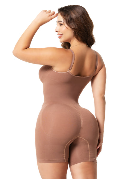 Butt-Lifting Body Shaper Salome 7002 | Seamless Mid-Thigh Full Body Shaper - Cata1og.com