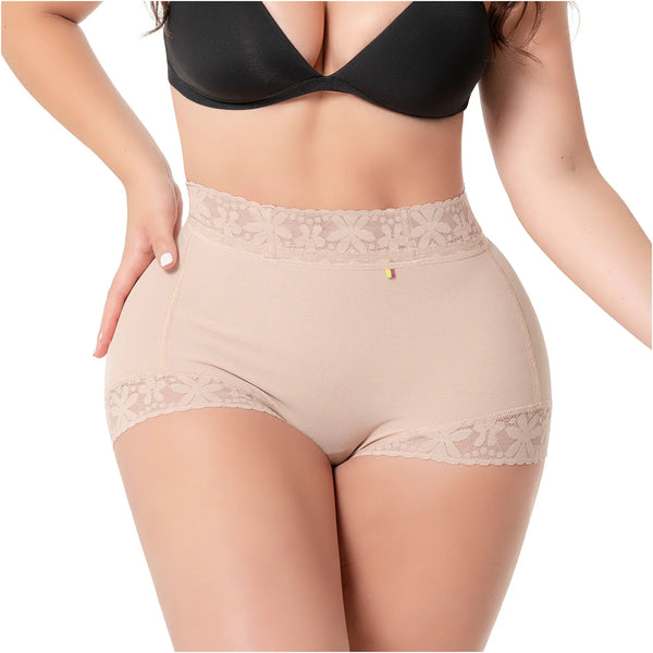 Fajas Salome 06L5 | Colombian Butt Lifter Shorts | High-Waisted Faja Shorts for Tummy Control - Cata1og.com