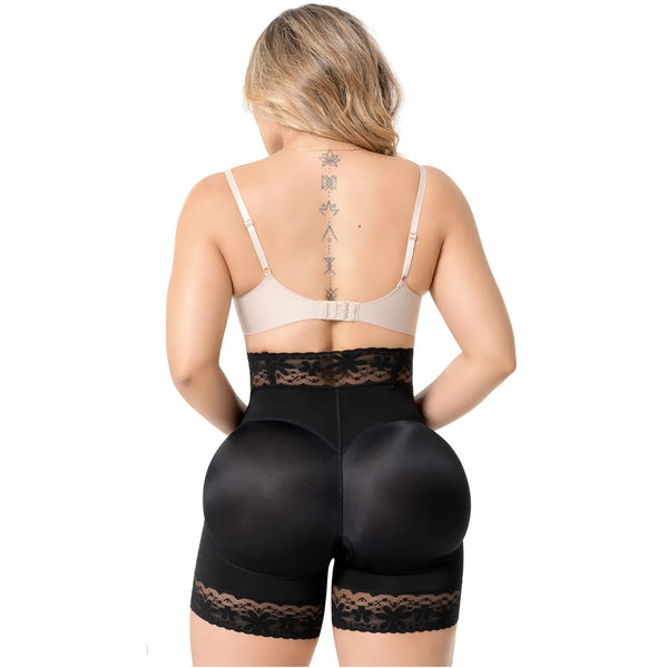Fajas Salome 09L5 | High-Waisted Shaper Shorts with Front Hooks - Cata1og.com