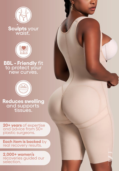 Be Shapy BBL and Lipo Recovery Kit | Premium Post-Surgery BBL Essentials for Comfort and Healing