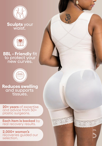 Be Shapy BBL and Lipo Recovery Kit | Premium Post-Surgery BBL Essentials for Comfort and Healing