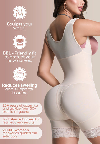 Be Shapy BBL and Lipo Recovery Kit | Premium Post-Surgery BBL Essentials for Comfort and Healing