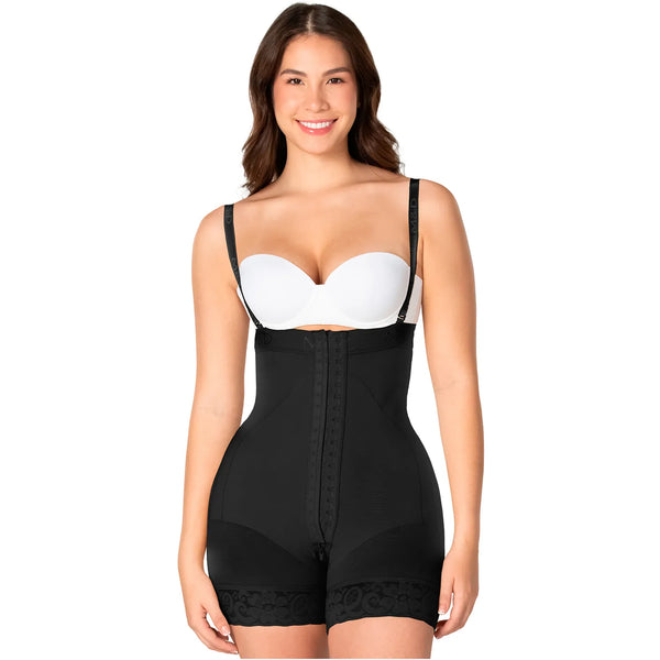 Fajas MyD 0466 Short Strapless Shapewear | 4 Compression Levels