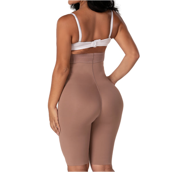 Fajas MYD SXA06313 Knee-Length Shaper | Extra High-Waist Control Short
