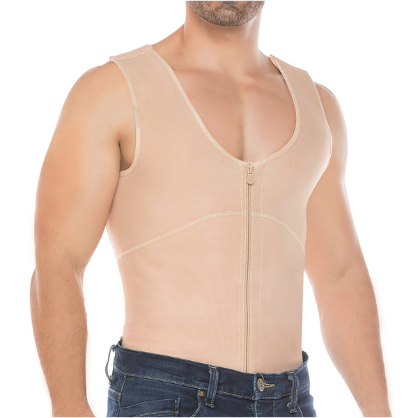 Fajas Salome 122-C Men’s Compression Vest | Post-Surgical & Daily Shaper