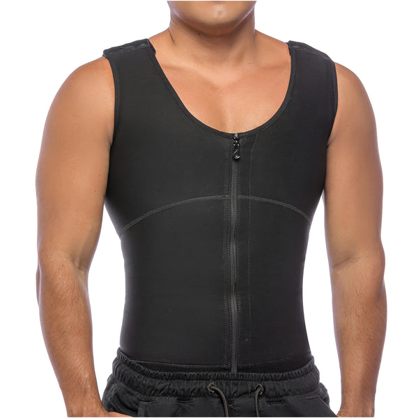 Fajas Salome 122-C Men’s Compression Vest | Post-Surgical & Daily Shaper