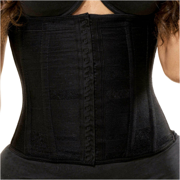 Salome 315-1-CCB | Waist Trainer Fajas Colombianas with Hooks | Powernet - Cata1og.com