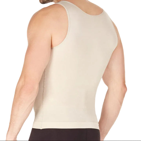 Fajas Salome SEM-123 | Men’s Seamless Compression Undershirt | Abdominal Control Tank