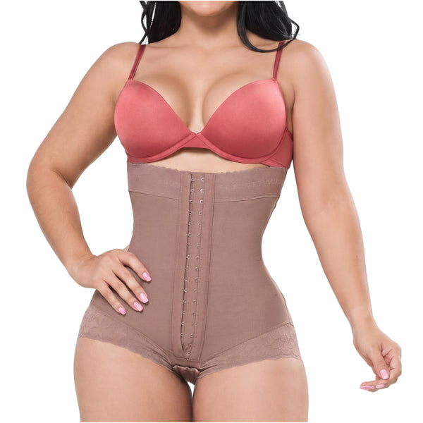 Salome 412-CCB | Slimming Tummy Control Strapless Panty Shapewear Bodysuit | Powernet