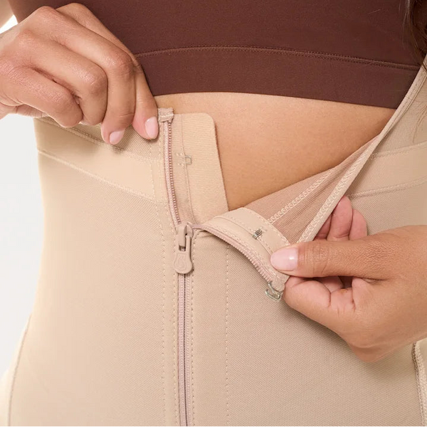 Fajas Salome 62166 | Strong Compression Shaper Short Faja | High Back Control for Post-Op & Daily Wear