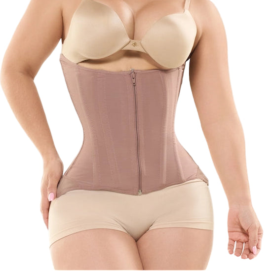 Fajas Salome 7011 | Colombian Vest Shapewear for Tummy Control and Waist for Women | Fajas Colombianas Reductoras Reloj de Arena - Cata1og.com