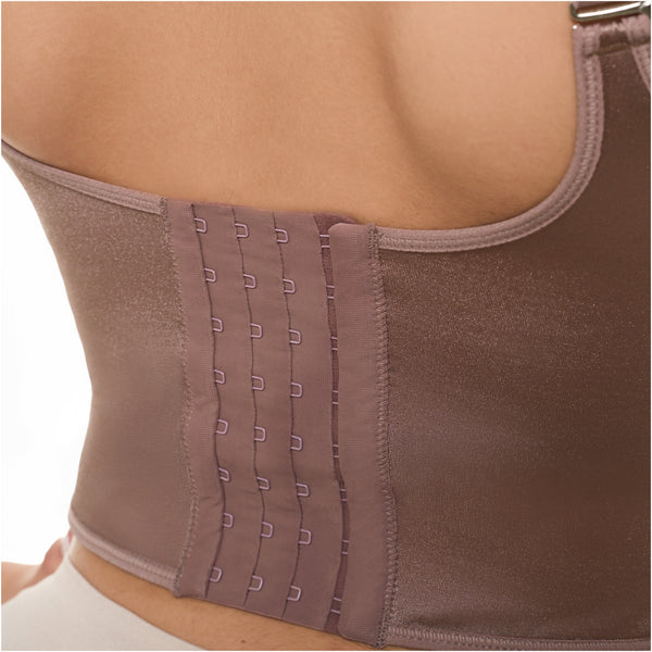 Fajas Salome BC100 Compression Bra | High-Back Posture Support | Versatile Underwire Bra