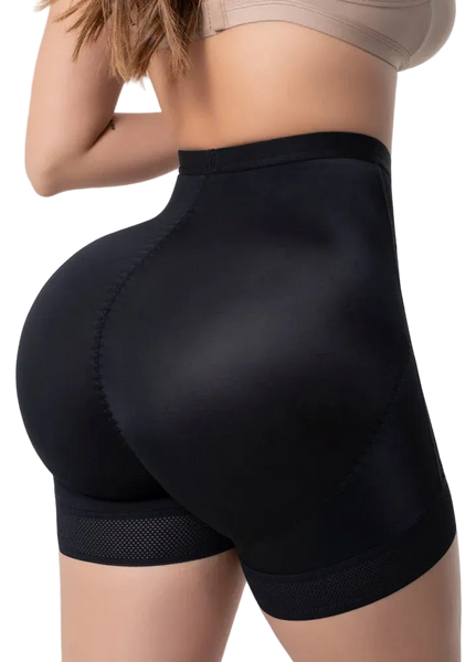 Fajas Salome TC02C5 | Pull-Up Shaper Shorts | Seamless High Compression & Pre-Molded Glute Lift