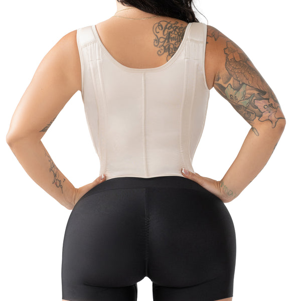Snatched Body 002424 Vest Underbust Corset | 15-Bone Waist Cincher