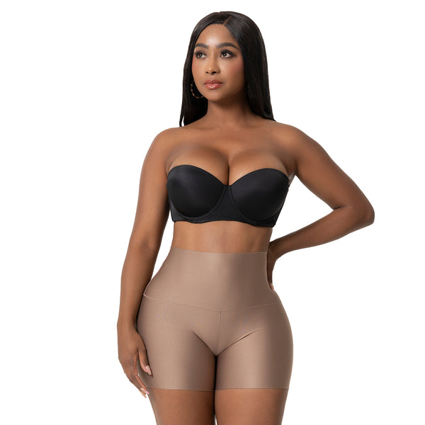 Snatched Body Seamless Scrunch Butt Shorts | High-Waisted Lifting Microfiber Shorts - Cata1og.com
