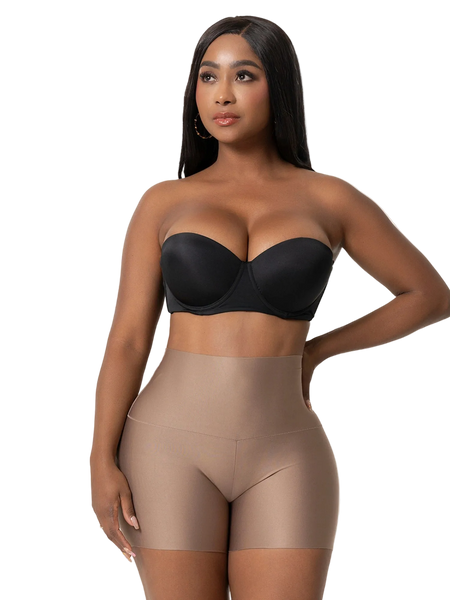 Snatched Body Seamless Scrunch Butt Shorts | High-Waisted Lifting Microfiber Shorts