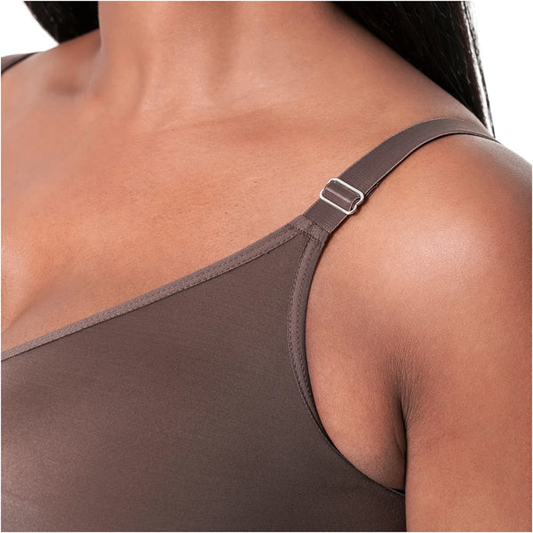 Snatched Body DQ01L3 Tummy Control Shapewear Bodysuit for Women with Built-in Bra