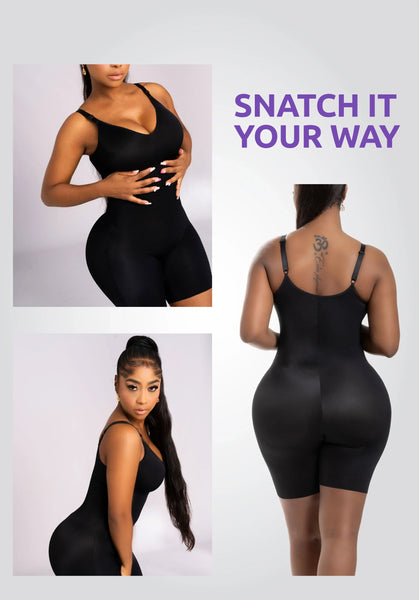 Snatched Body DQ01L3 Tummy Control Shapewear Bodysuit for Women with Built-in Bra - Cata1og.com