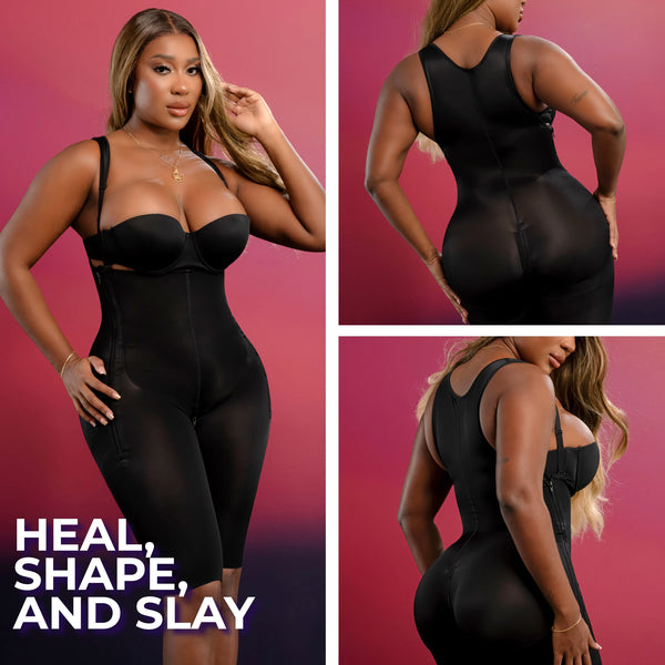 SNATCHED BODY DQ02L4 Post Surgery BBL Stage 1 Faja for Guitar Body Shapes