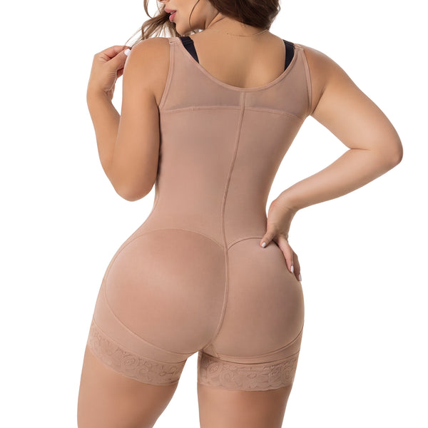Salome 6066 | Open-Bust High Compression Powernet Faja | Stage 2 Post-Op Body Sculpting