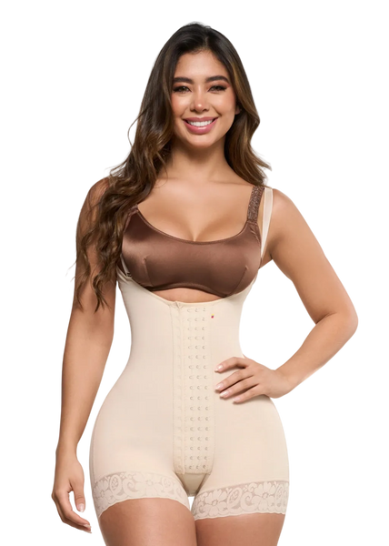 SONRYSE 066 |  Colombian Postpartum Bodysuit Shapewear | Butt Lifting Effect & Tummy Control | Powernet