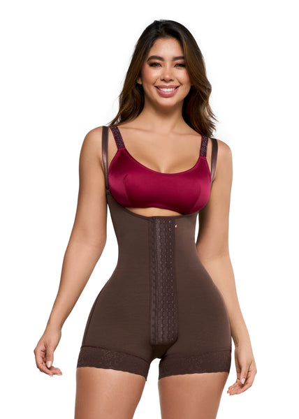 SONRYSE 066 |  Colombian Postpartum Bodysuit Shapewear | Butt Lifting Effect & Tummy Control | Powernet