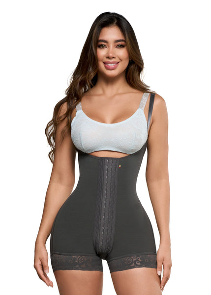 SONRYSE 066 |  Colombian Postpartum Bodysuit Shapewear | Butt Lifting Effect & Tummy Control | Powernet