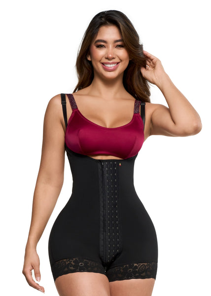 SONRYSE 066 |  Colombian Postpartum Bodysuit Shapewear | Butt Lifting Effect & Tummy Control | Powernet