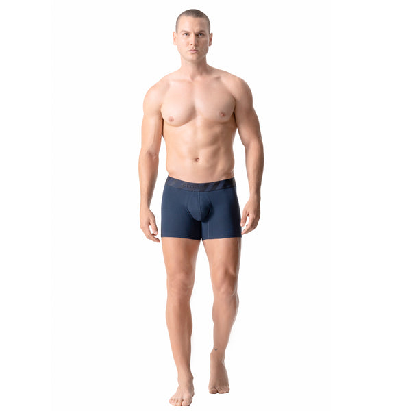 Mid-Cut Basic Boxer Briefs for Men | 3-Pack Breathable, Supportive & Ultra-Comfortable Cotton Underwear for Men