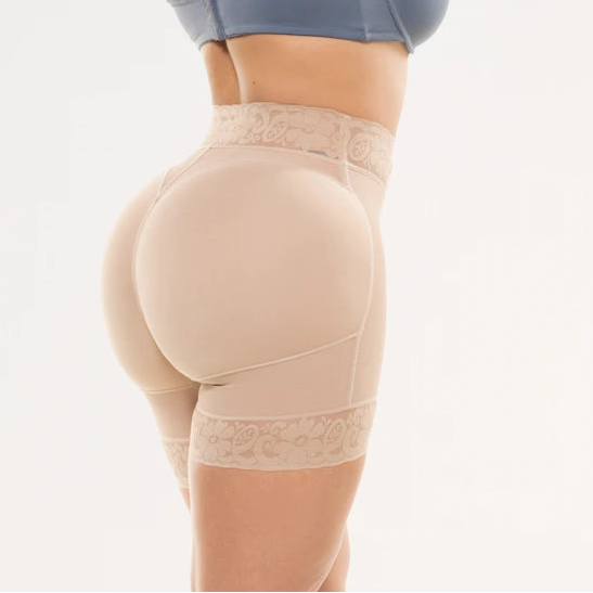 Fajas Salome 613 | Hip & Butt Lifting Powernet Shaper Shorts