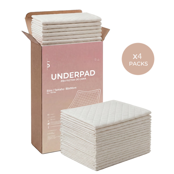Be Shapy Disposable Bed Pads | Ultra Absorbent & Waterproof Chucks