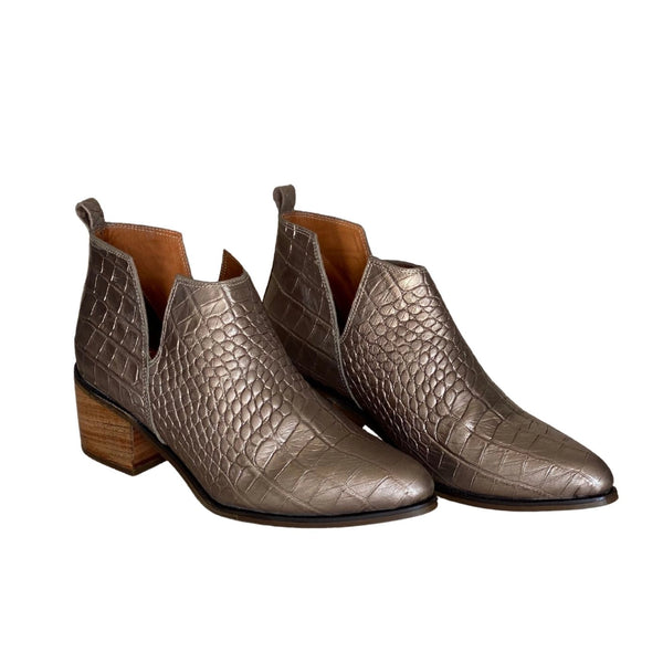 Silvia Cobos Anaconda Taupe Boots