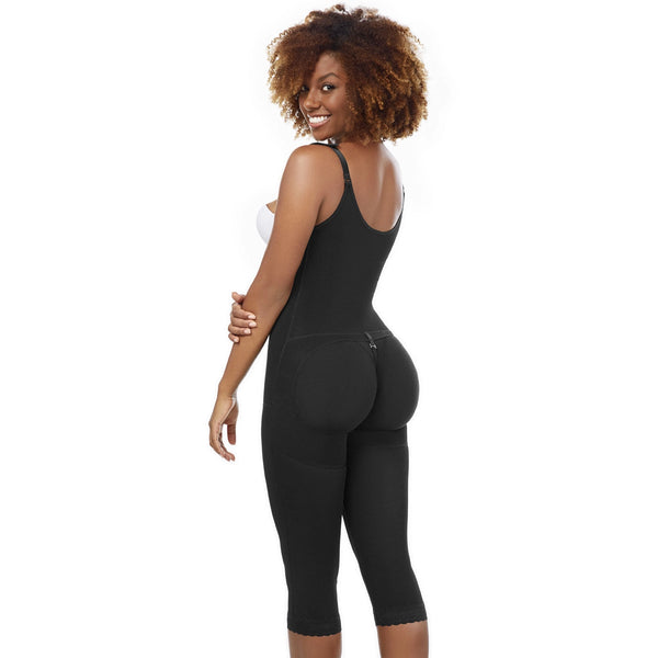 Fajas MariaE 9152 | Postoperative Women's Shapewear with Shoulder Pads | Daily and Postsurgical Use | Powernet - Cata1og.com