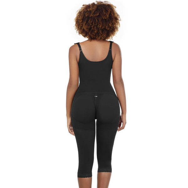 Fajas MariaE 9152 | Postoperative Women's Shapewear with Shoulder Pads | Daily and Postsurgical Use | Powernet - Cata1og.com
