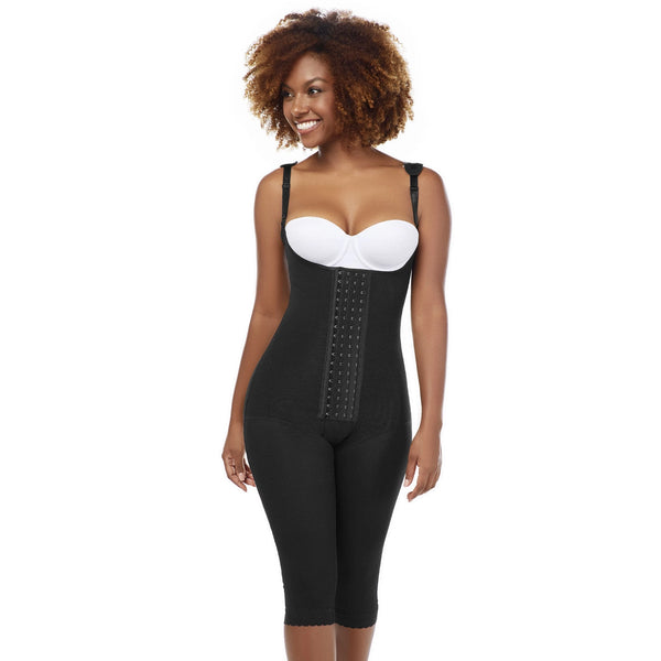 Fajas MariaE 9152 | Postoperative Women's Shapewear with Shoulder Pads | Daily and Postsurgical Use | Powernet - Cata1og.com