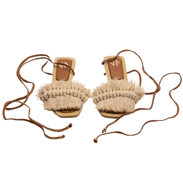 Silvia Cobos Bloom Lace Up Flat