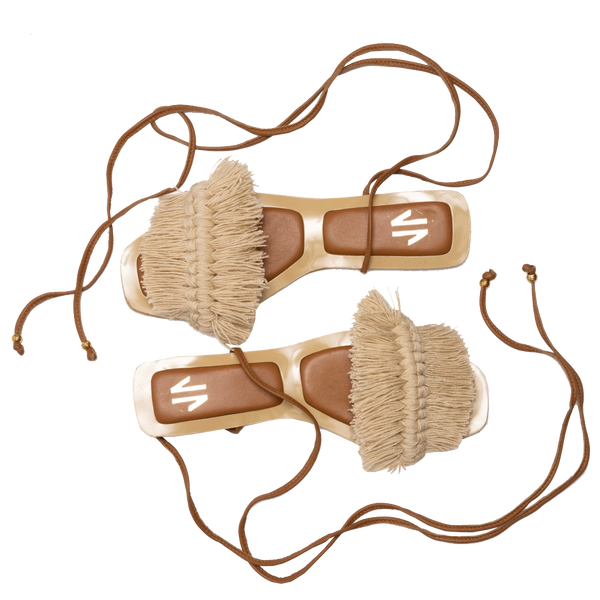 Silvia Cobos Bloom Lace Up Flat