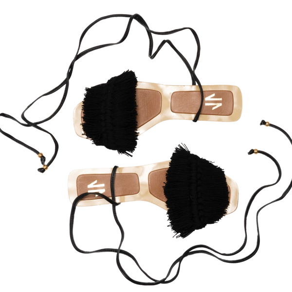 Silvia Cobos Bloom Lace Up Flat