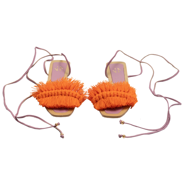 Silvia Cobos Bloom Lace Up Flat