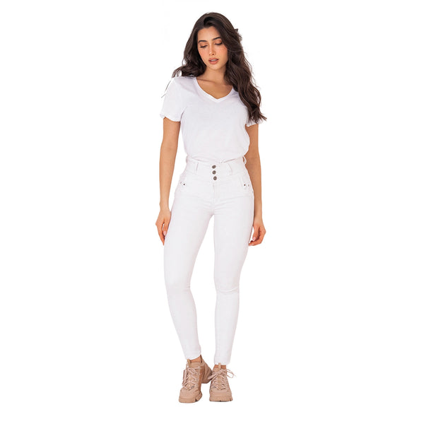 Lowla 242221 | High Rise Colombian Butt Lifter Skinny Jeans For Women