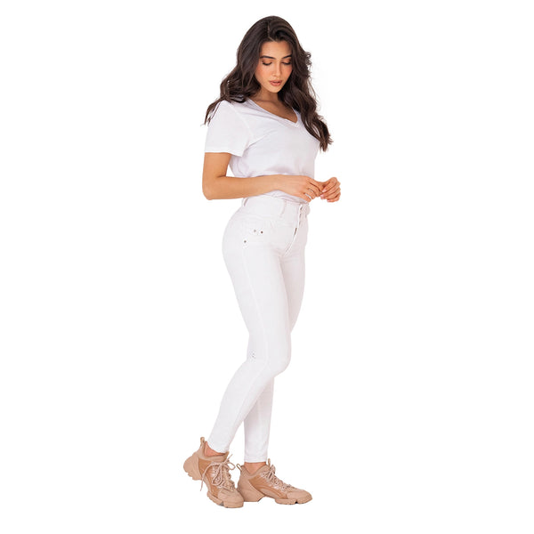 Lowla 242221 | High Rise Colombian Butt Lifter Skinny Jeans For Women