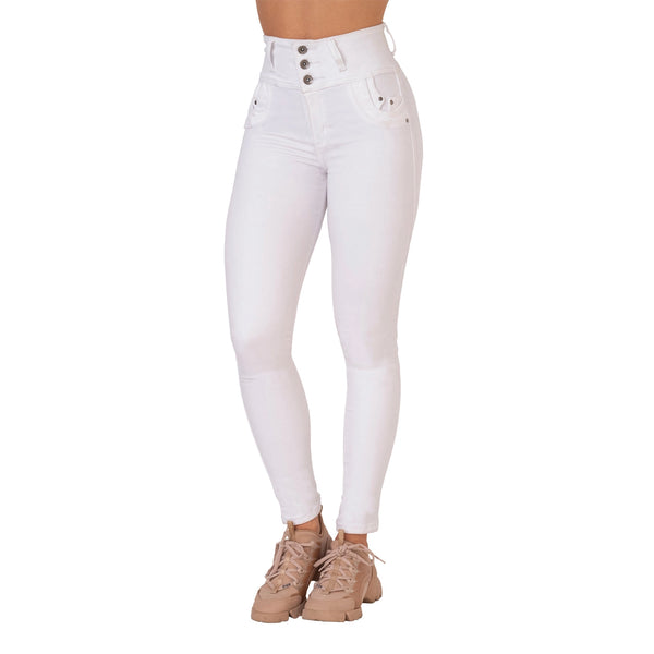 Lowla 242221 | High Rise Colombian Butt Lifter Skinny Jeans For Women