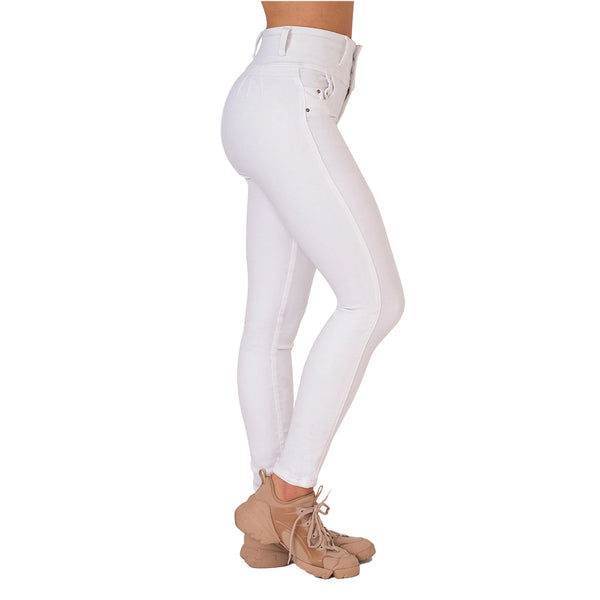 Lowla 242221 | High Rise Colombian Butt Lifter Skinny Jeans For Women