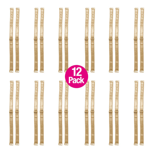 Fajas MYD 01250 Removable and Adjustable Wide Bra Straps - 12 Pack - Pal Negocio