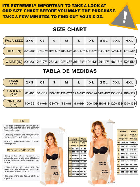Diane & Geordi DJ04L4 | Daily Use Tummy Control Bodysuit | Open Bust Thong Body Shaper for Women / 6 Pack